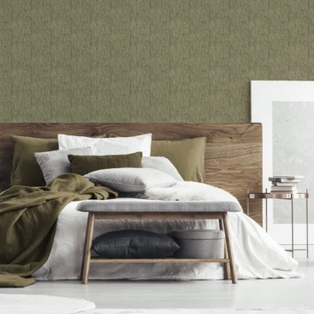 Superfresco Easy Vliesbehang Bamboe Weefsel Goud 113303 3 Superfresco Easy Vliesbehang Bamboe Weefsel Goud 113303 - Afbeelding 3