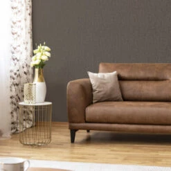 Boutique Vliesbehang Marquise Uni Rookkwarts (111304) -Thuisbehangwinkel 123 1148