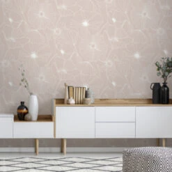 Superfresco Easy Vliesbehang Vieve Roze 111752 -Thuisbehangwinkel 123 1243