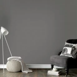 Superfresco Easy Vliesbehang Klei Uni Grijs 547234 -Thuisbehangwinkel 123 1303