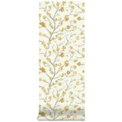 Superfresco Easy Vliesbehang Ushi Okergeel 105743 -Thuisbehangwinkel 123 1344