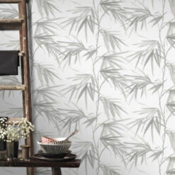 Superfresco Easy Vliesbehang Asia Lichtgrijs 106748 -Thuisbehangwinkel 123 1459