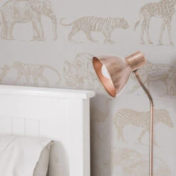 Boutique Vliesbehang Safari Creme (104894) -Thuisbehangwinkel 123 1477