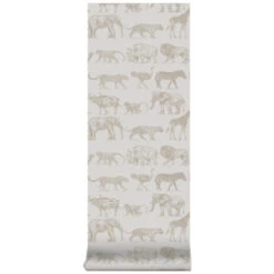 Boutique Vliesbehang Safari Creme (104894) -Thuisbehangwinkel 123 1478