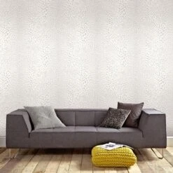 Boutique Vliesbehang Luipaard Wit-zilver 32-624 -Thuisbehangwinkel 123 1600