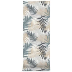 Boutique Vliesbehang Jungle Glam Blauw/grijs 111754 -Thuisbehangwinkel 123 1649