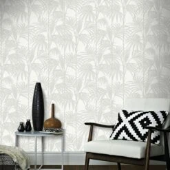 Vliesbehang Honolulu Wit 32-967 -Thuisbehangwinkel 123 1738