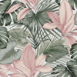 Superfresco Easy Vliesbehang Indra Wit/groen 112048