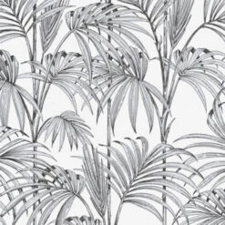 Vliesbehang Honolulu Palm Glitter Parel 112084