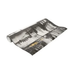 Superfresco Easy Vliesbehang New York Vergrijsd-geel 33-187 -Thuisbehangwinkel 123 1840