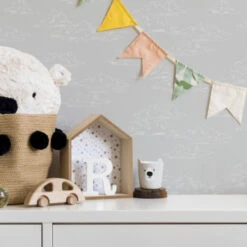 Superfresco Easy Vliesbehang Vintage Wolk Grijs (108555) -Thuisbehangwinkel 123 1962