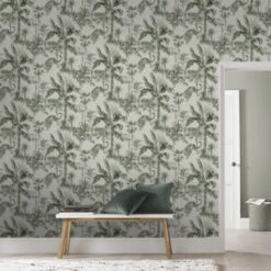 Superfresco Easy Vliesbehang Zanzibar Groen 108211 -Thuisbehangwinkel 123 2010