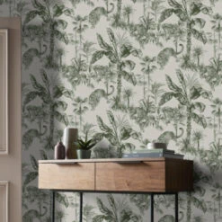 Superfresco Easy Vliesbehang Zanzibar Groen 108211 -Thuisbehangwinkel 123 2011