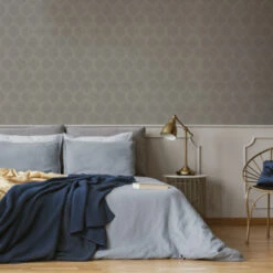 Superfresco Easy Vliesbehang Hexagon Zand 118148 -Thuisbehangwinkel 123 236