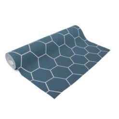 Superfresco Easy Vliesbehang Honingraad Blauw 101671 -Thuisbehangwinkel 123 293