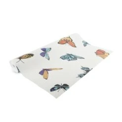 Vliesbehang Vlinder Glitter Wit 31-175 -Thuisbehangwinkel 123 303