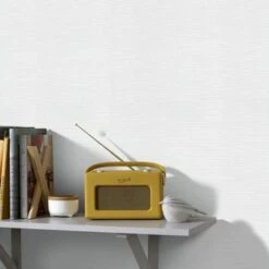 Glasweefsel Kant En Klaar RAL 9010 Ruit Fijn 155gr - 25m GWK103-25 -Thuisbehangwinkel 123 314