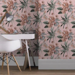 Superfresco Easy Vliesbehang Flowers Roze 114165 -Thuisbehangwinkel 123 336