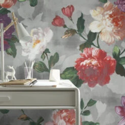 Superfresco Easy Vliesbehang Isabelle Grijs (108606) -Thuisbehangwinkel 123 407