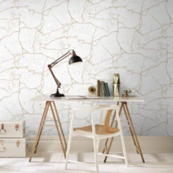 Superfresco Easy Vliesbehang Kintsugi Goud 104869 -Thuisbehangwinkel 123 506