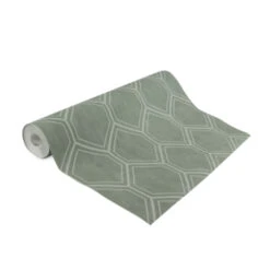 Superfresco Easy Vliesbehang Hexagon Groen 118149 -Thuisbehangwinkel 123 588