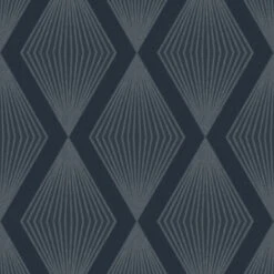 Vliesbehang Chandelier Glitter Blauw 111782