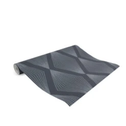 Vliesbehang Chandelier Glitter Blauw 111782 -Thuisbehangwinkel 123 612