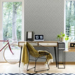 Superfresco Easy Vliesbehang Demi Grijs 112045 -Thuisbehangwinkel 123 641