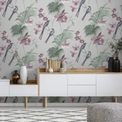 Vliesbehang Utopia Glitter Grijs 112082 -Thuisbehangwinkel 123 711