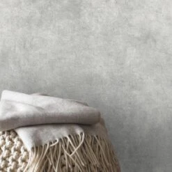 Superfresco Easy Vliesbehang Beton Cire Middengrijs 106989 -Thuisbehangwinkel 123 771