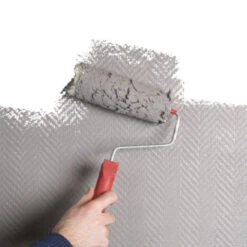 Glasweefsel Voorgeschilderd Visgraat 165gr - 25m GW502-25 -Thuisbehangwinkel 123 802