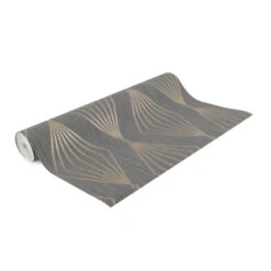 Boutique Vliesbehang Marquise Geo Grijs (111311) -Thuisbehangwinkel 123 814