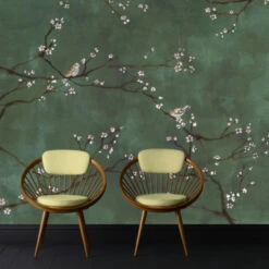 Fotobehang Joy Groen (107937) -Thuisbehangwinkel 123 818