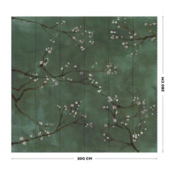 Fotobehang Joy Groen (107937) -Thuisbehangwinkel 123 819