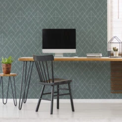 Superfresco Easy Vliesbehang Demi Groen 113318 -Thuisbehangwinkel 123 831