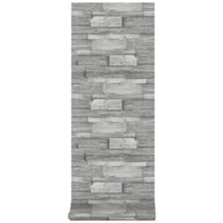 Superfresco Easy Vliesbehang Stenen Muur Grijs 103948 -Thuisbehangwinkel 123 844