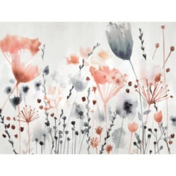 Fotobehang Watercoloured Meadow (89506)