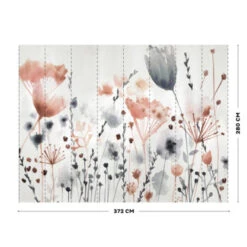 Fotobehang Watercoloured Meadow (89506) -Thuisbehangwinkel 123 868
