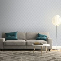 Superfresco Easy Vliesbehang Bercy Grijs 105211 -Thuisbehangwinkel 123 873