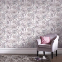 Superfresco Easy Vliesbehang Summer Garden Roze (106372) -Thuisbehangwinkel 123 938